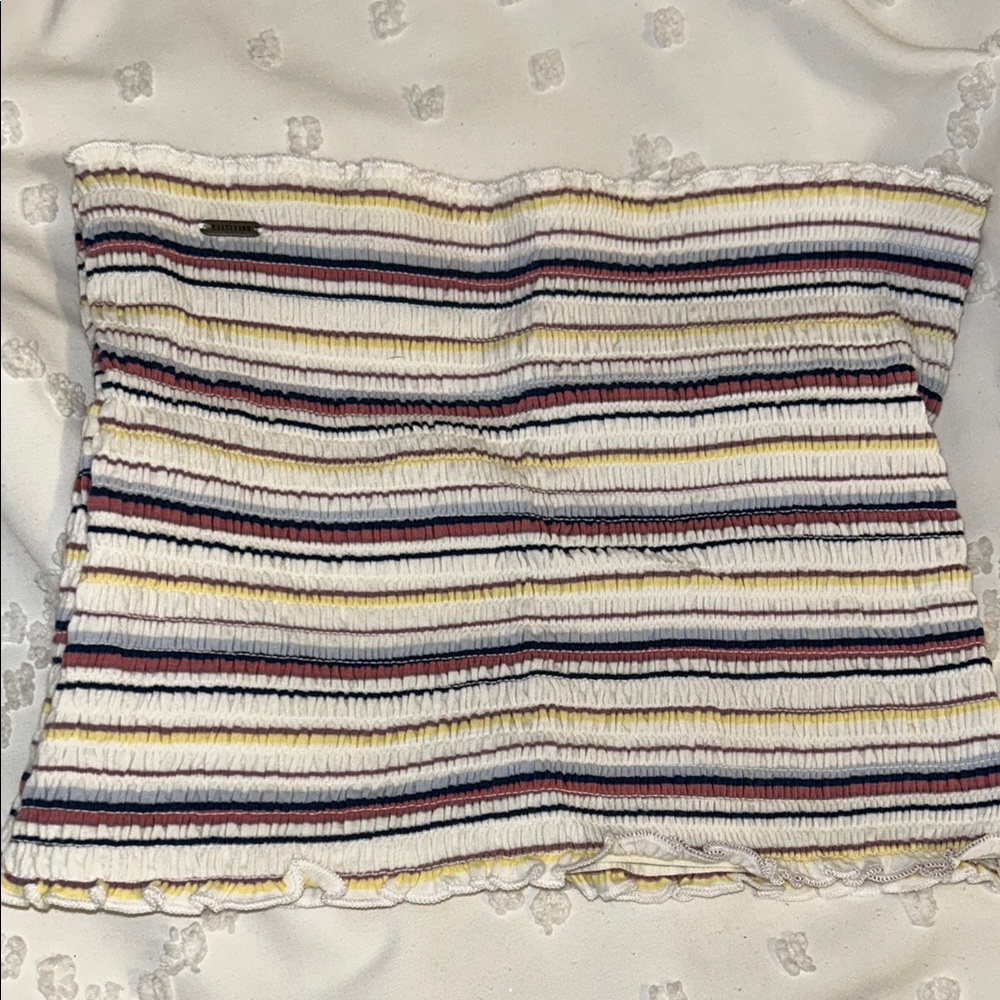 Hollister Striped Tube Top